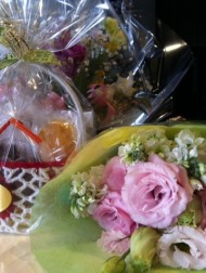 サロンコンサートお花